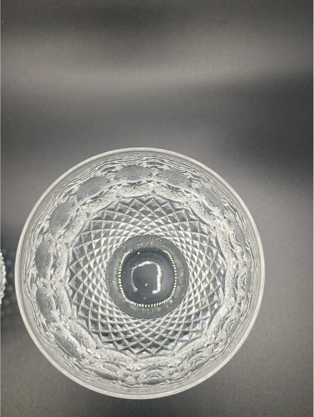 Pair of Vintage Waterford cut crystal 